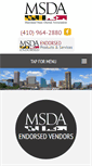 Mobile Screenshot of msda.com